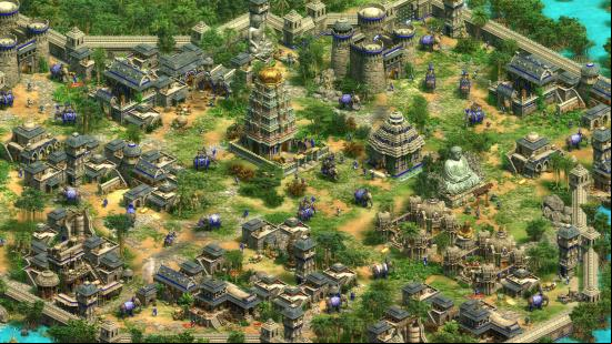 Best RTS games: a civilisation flourishing in Age of Empires 2.