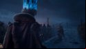 Tsarina Katarin of Kislev marches behind a column of Kislevite Kossars in Total War: Warhammer 3, while a Boyar inspects the troops
