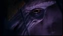 The serpentine face of a Keeper of Secrets, a Greater Daemon of Slaanesh, in Total War: Warhammer 3