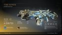 An assault rifle covered in a bone-like material