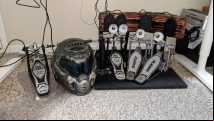 Doom Eternal player uses drums as part of controller