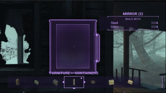 Best Fallout 4 mods: The magic mirror in the Looks Mirror mod