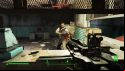 Fighting through a subway in our Fallout 4 review