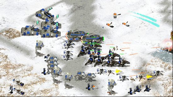 Best games like Age of Empires - The Empire unleashes all of its ground forces against the Rebel Alliance in Star Wars Galactic Battlegrounds.