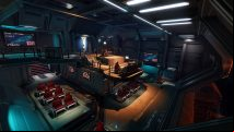 Elite Dangerous carrier interiors have shops, NPCs, and crew quarters