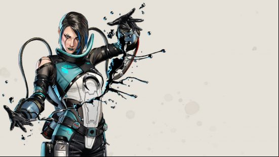 Apex Legends characters: a woman wields ferrfluid as a weapon