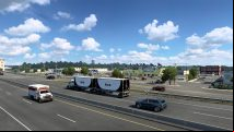 Everything's bigger in American Truck Simulator's Texas, including the cities