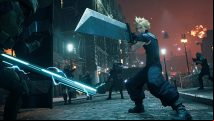 Here's Final Fantasy 7: Remake with a classic, PS1-style camera
