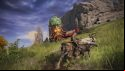 Galloping past a fire-breathing chariot in Elden Ring