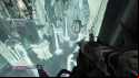 Waterfalls spill into a vast canal below Savathun's fortress in The Lightbane, one of two new strikes in Destiny 2 The Witch Queen