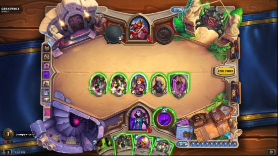 Best card games PC: a duel in Hearthstone