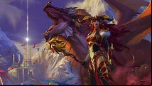 All of the class tier sets for the first WoW Dragonflight raid