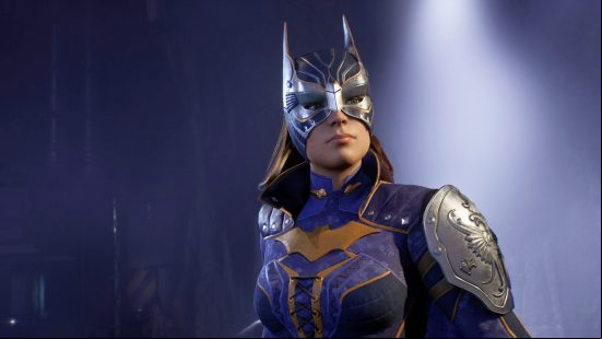 Gotham Knights - Batgirl dresses as a medieval knight