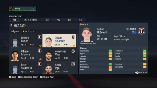 Best FIFA 23 free agents: Callum McGowan