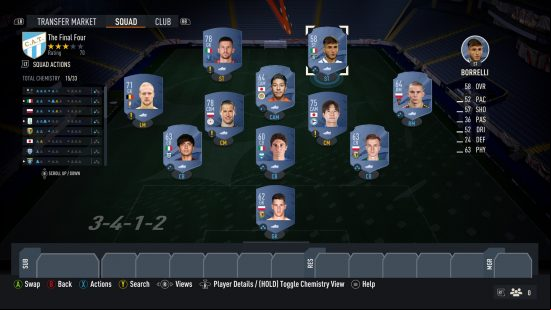 FIFA 23 The Final Four SBC solution: a concept squad in FIFA 23