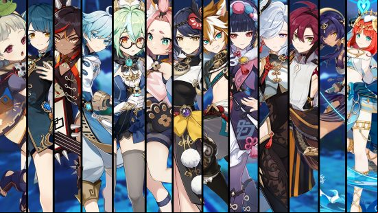 Genshin Impact tier list: the current roster of B tier characters in the 3.1 update