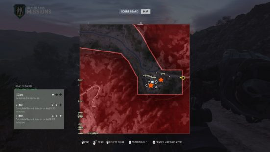 Modern Warfare 2 Denied Ops intel fragments 1-2 map