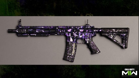 Modern Warfare 2 mastery camos: The Polyatomic camo