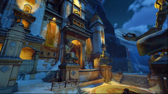 Overwatch 2 maps: The Shambali Monastery, an escort map that debuts as part of Overwatch 2 Season 2, which has served as the home for Omnics like Zenyatta and Ramattra after the Omnic Crisis.