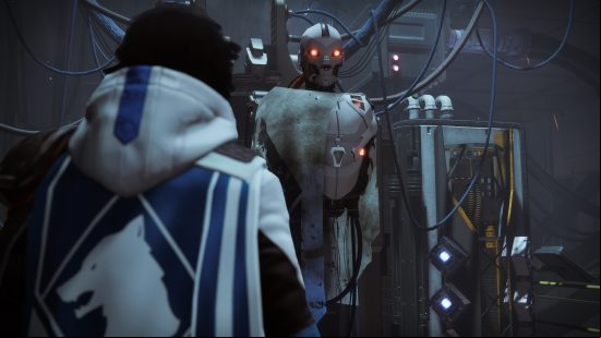 Destiny 2 Revision Zero exotic quest - perks, missions, and more: Ana Bray talks to Clovis Bray at the H.E.L.M.
