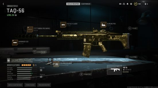 Best WZ2 TAQ-56 loadout