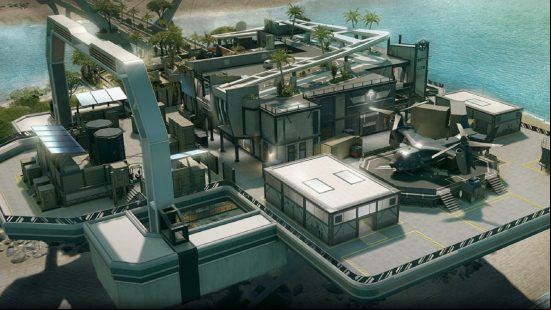 Rainbow Six Siege: a coastal futuristic research centre