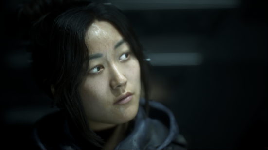 The Callisto Protocol cast: Dani, one of the protagonists of the survival horror game, who has the voice and likeness of actress Karen Fukuhara