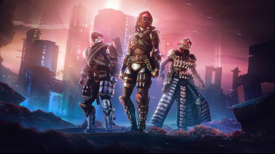 Destiny 2 season 20 release date: three futuristic soldiers stand side by side