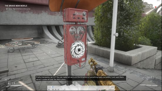 Atomic Heart fast travel: A save point in-game