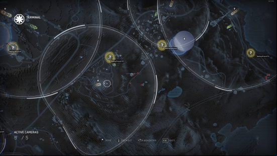 Atomic Heart map: A segment of the map in Atomic Heart