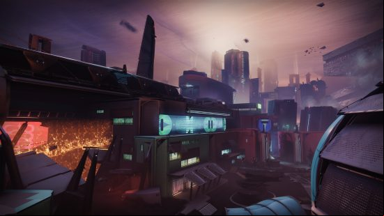 Destiny 2 Commendations explained: A scenic image of Neomuna in Destiny 2 Lightfall.