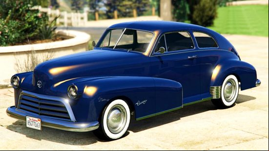 GTA Online new car - the Classique Broadway, a 1940s-style coupé