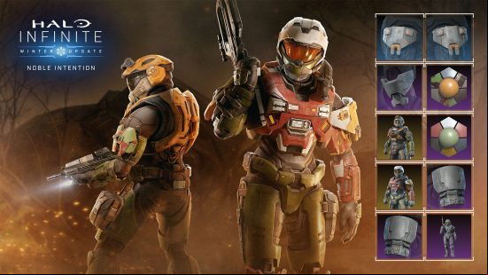 Halo Infinite reintroduces cut Spartans from Bungies best campaign: a look at the Noble Intention cosmetic rewards