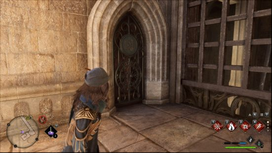 Hogwarts Legacy Clock Tower puzzle: Mantis Door