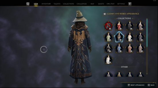 Hogwarts Legacy Daedalian Keys locations reward: Relic House Uniform