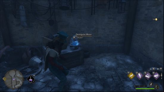 Hogwarts Legacy Demiguise Statue locations: North castle wall