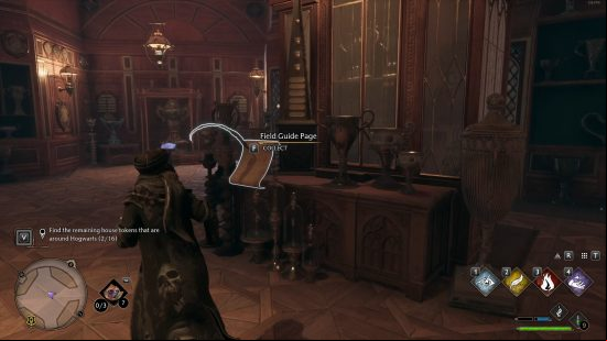 Hogwarts Legacy Revelio pages