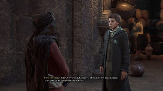 Hogwarts Legacy review: Sebastian Sallow