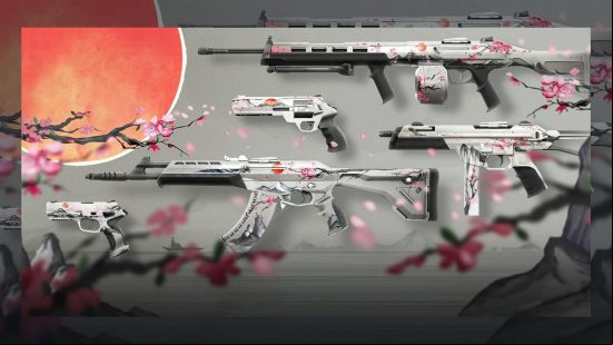 Valorant Skins Bundle Sakura