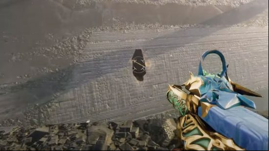 Destiny 2 Root of Nightmares guide: An object Guardians shoot to trigger the launcher.