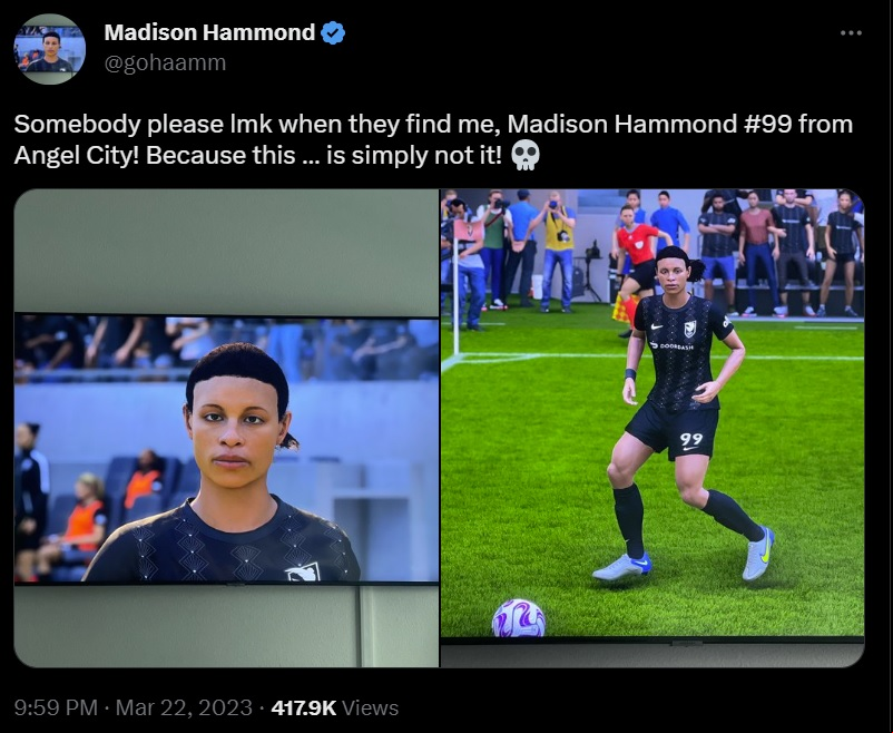 FIFA 23's women look so bad, the players say it's 