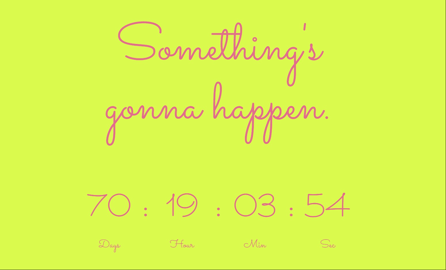 It's not a new Alien game, but Grasshopper is up to something: A countdown clock from the homepage for Lollipop Chainsaw dev Grasshopper Manufacture