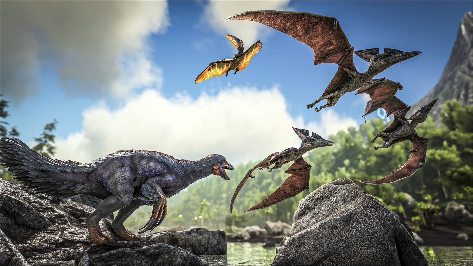 Ark remaster now even more expensive, doesn't include Ark 2 any more: Dinosaurs roam a prehistoric landscape in Steam survival game Ark Survival Evolved