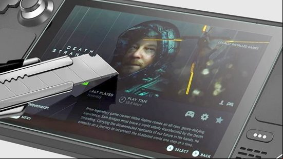 Ivoler Steam Deck screen protector