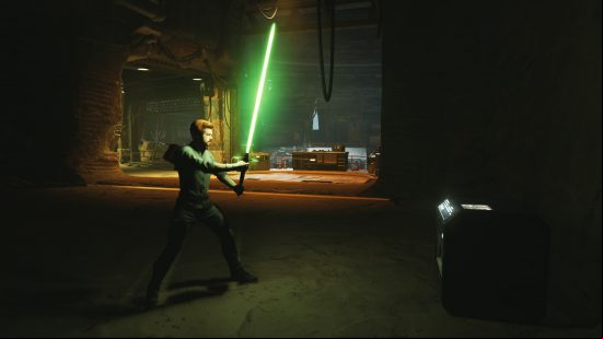 Cere's base holds new Lightsaber colors and parts