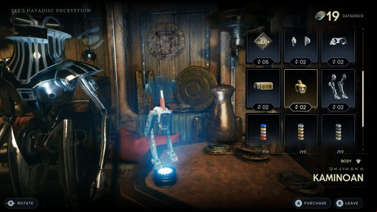 A datadisc vendor sells new BD-1 cosmetics