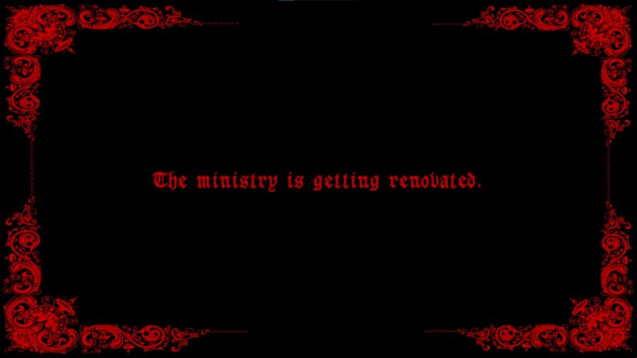Escape the Ministry: the ministry is getting renovated.
