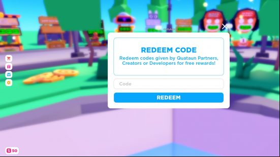 The text box to input PLS Donate codes.