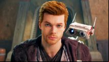 Jedi Survivor's BD-1 is the Battlefield 3 guy wearing a nose whistle