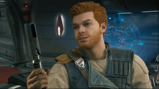 Star Wars Jedi Survivor beginner tips and tricks: Cal looks on at an enemy.